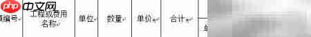 园林绿化工程报价单制作指南