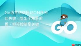 Go语言结构体JSON序列化失败：导出字段是前提，标签控制是关键
