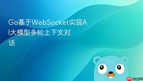 go基于websocket实现ai大模型多轮上下文对话