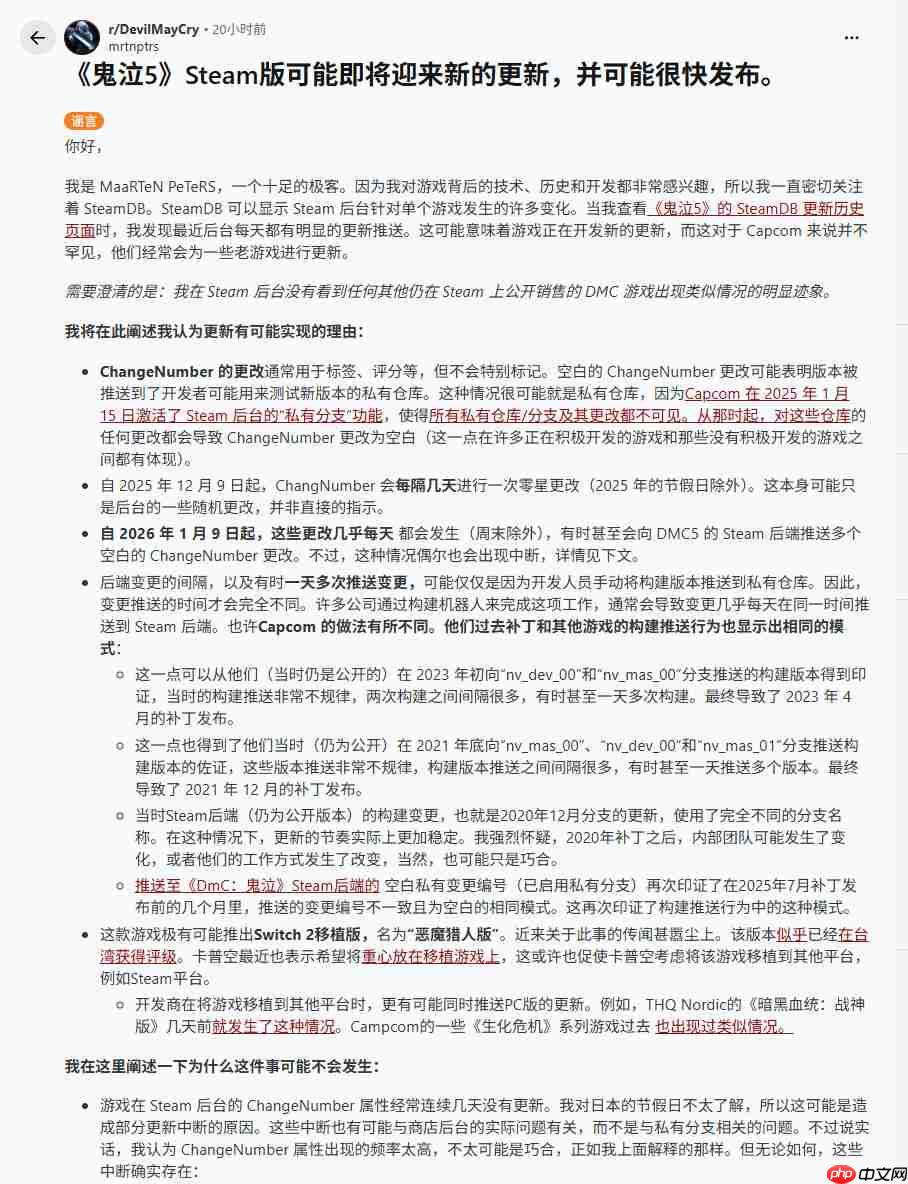 《鬼泣5》特别版内容可能将追加到Steam版上