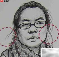 女单人坐姿速写