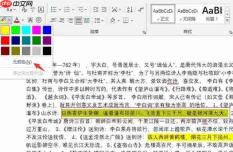 word高亮重复项在哪里 word文档高亮怎么改颜色