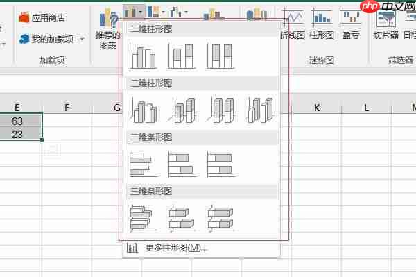 excel条形图怎么做步骤 excel条形图怎么换方向