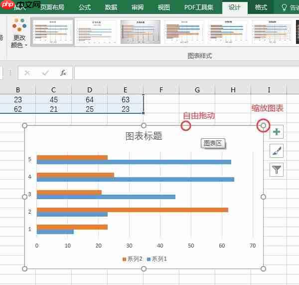 excel条形图怎么做步骤 excel条形图怎么换方向