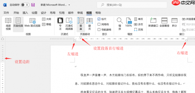 word文档标尺在哪里设置 word文档标尺怎么统一调整