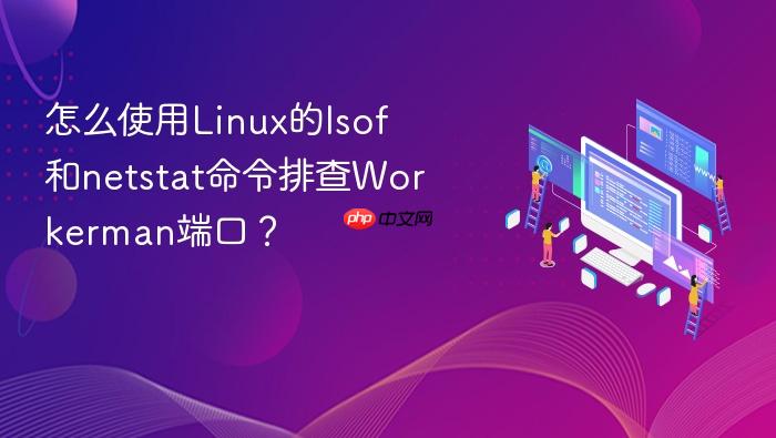 怎么使用linux的lsof和netstat命令排查workerman端口?