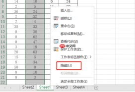 excel隐藏功能怎么设置 excel隐藏的部分如何显示出来