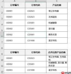 Excel如何合并单元格保留所有内容 Excel如何将相同条件的数据合并到一个单元格