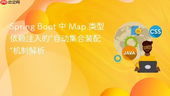 Spring Boot 中 Map 类型依赖注入的“自动集合装配”机制解析