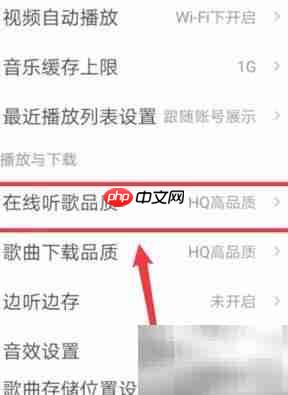 手机QQ音乐音质设置方法