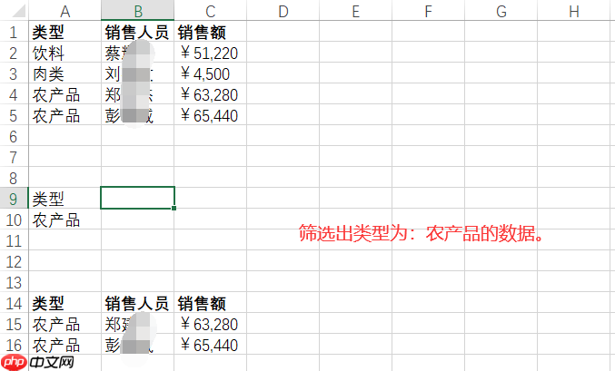 Excel高级筛选怎么用 Excel中的高级筛选功能使用方法