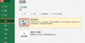 excel兼容模式怎么改为普通模式 excel兼容模式无法保存