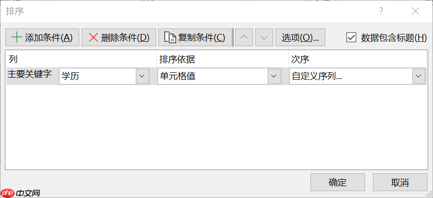 excel表格排序怎么操作步骤 excel表格排序如何让其他行也跟着排序