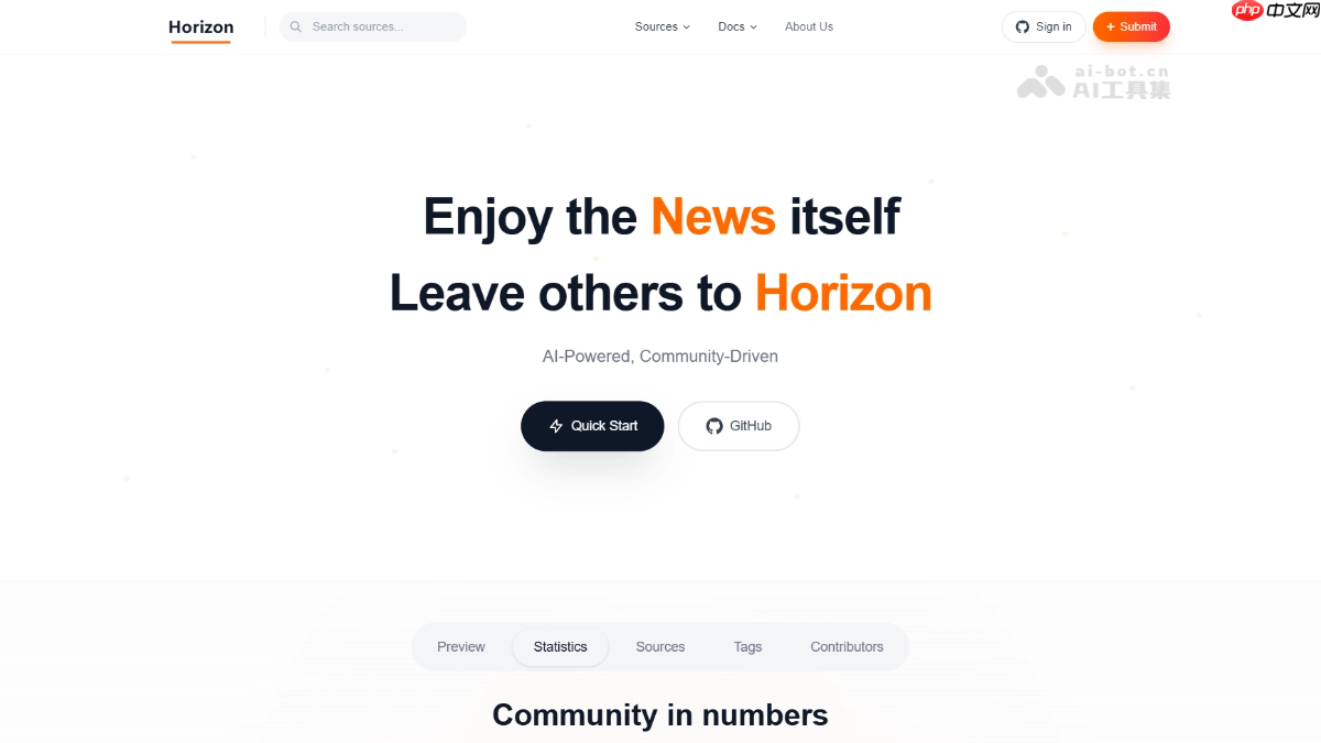 Horizon— 开源 AI 信息聚合系统,构建专属新闻雷达