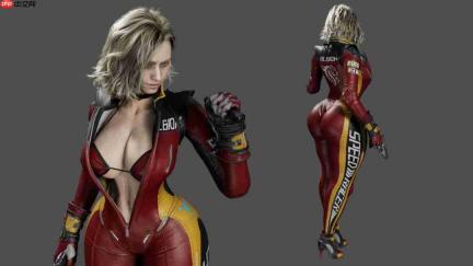 《生化危机9》格蕾丝新Mod 穿赛车服秀好身材