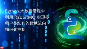 python 大数据清洗中利用 rabbitmq 实现多租户多队列的数据流向精细化控制