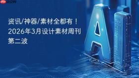 资讯/神器/素材全都有！2026年3月设计素材周刊第二波