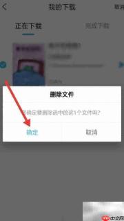 如何删除攀登小读者下载文件