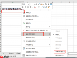excel统计个数公式怎么用 excel统计个数去除重复项