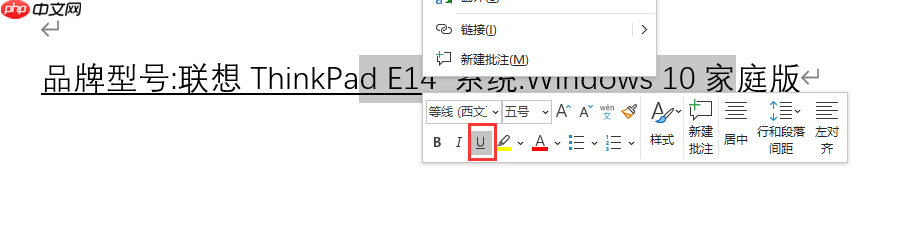 word下划线怎么延长 word下划线怎么删除