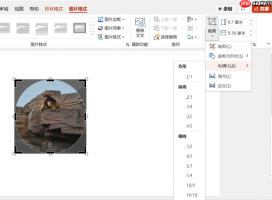 ppt填充图片后调整图片位置 ppt填充图片变形怎么办