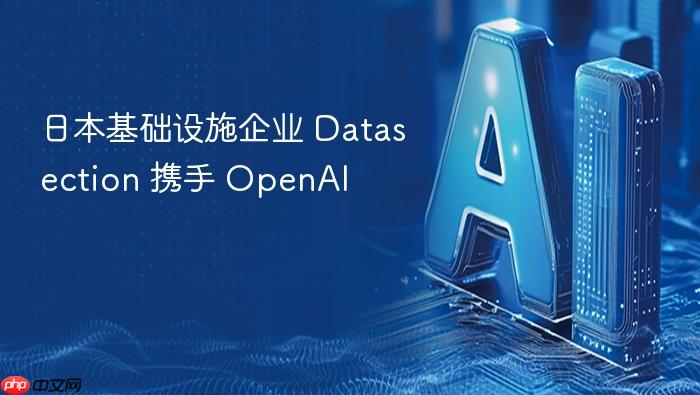 日本基础设施企业 datasection 携手 openai