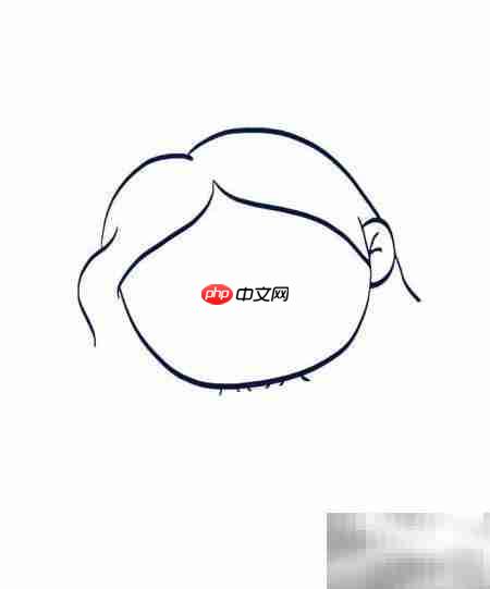 彩色小天使简笔画教程