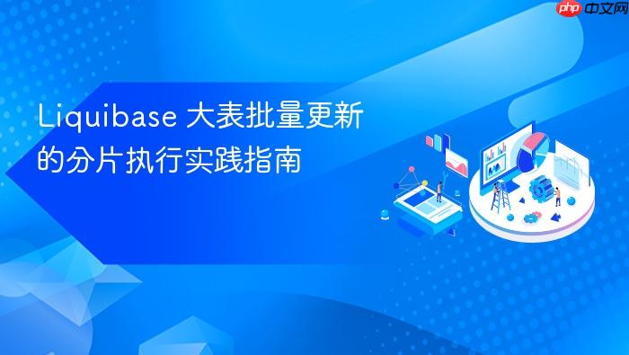 Liquibase 大表批量更新的分片执行实践指南