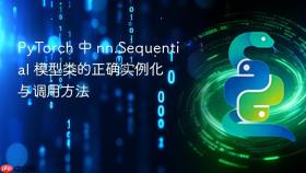 PyTorch 中 nn.Sequential 模型类的正确实例化与调用方法
