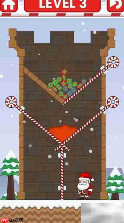 Save Santa Gifts:Level 3通关攻略