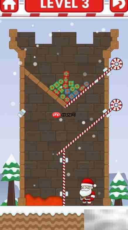 Save Santa Gifts:Level 3通关攻略