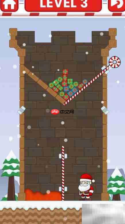 Save Santa Gifts:Level 3通关攻略