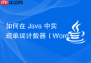 如何在 Java 中实现单词计数器（Word Count Map）