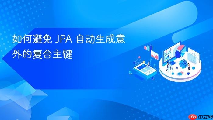 如何避免 JPA 自动生成意外的复合主键