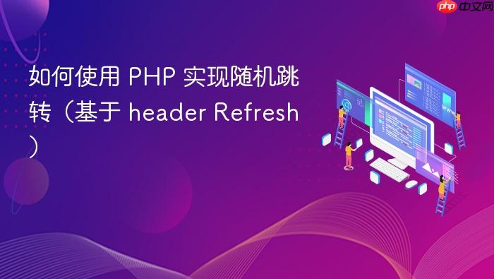 如何使用 PHP 实现随机跳转(基于 header Refresh)