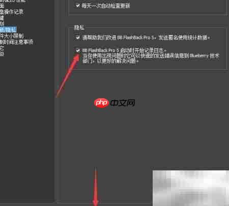 BB FlashBack启动自动录屏