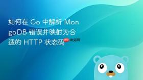 如何在 Go 中解析 MongoDB 错误并映射为合适的 HTTP 状态码
