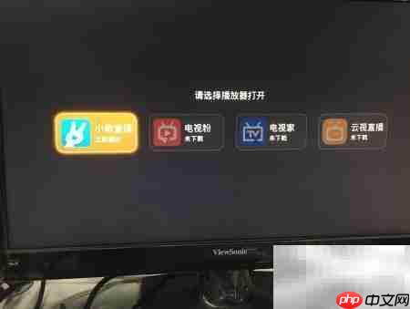 小米电视4C连网看直播