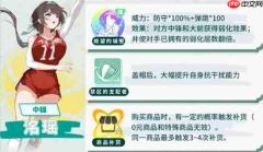 篮球少女飞跃巅峰洺瑶技能介绍