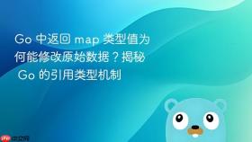 Go 中返回 map 类型值为何能修改原始数据?揭秘 Go 的引用类型机制