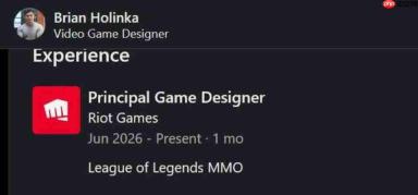 前《魔兽世界》战斗负责人加盟拳头 操刀《英雄联盟》MMO