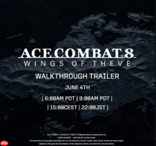 《皇牌空战8》6月4日晚公布最新预告 展示游戏世界观