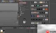 C4D灯光预设贴图丢失解决