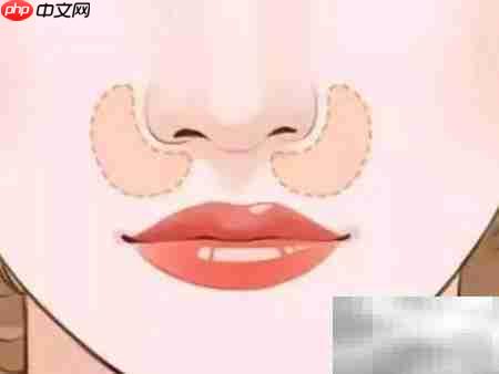 鼻基底恢复自然小技巧