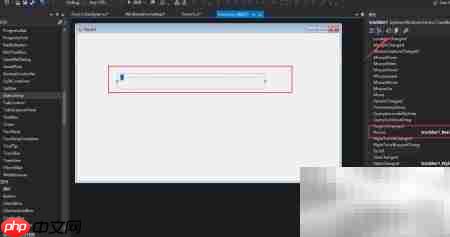 WinForm TrackBar添加Resize事件