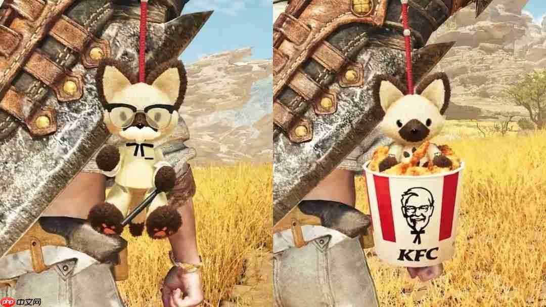 《怪物猎人:荒野》KFC联动饰品变为全球免费 引发日本玩家不满