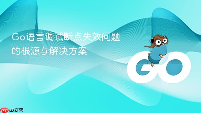 Go语言调试断点失效问题的根源与解决方案
