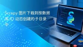 Scrapy 图片下载到按数据库 ID 动态创建的子目录中