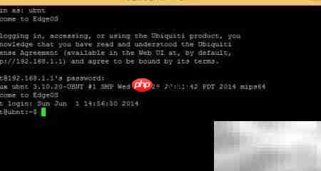 EdgeRouter配置Telnet命令