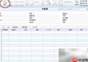 用友U8付款单录入指南